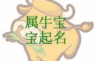 张姓牛宝宝取名(张姓牛宝宝好名字)