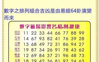 吉凶号码查询(汽车牌照吉凶号码查询)