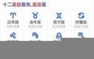 星座占卜网(星座占卜星座星盘免费)