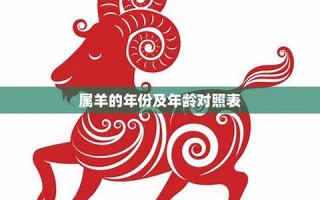属羊的出生年份表(属猴的出生年份表)