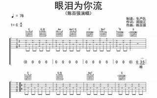 你的眼泪为谁流(你的眼泪为谁流歌词歌谱完整版)